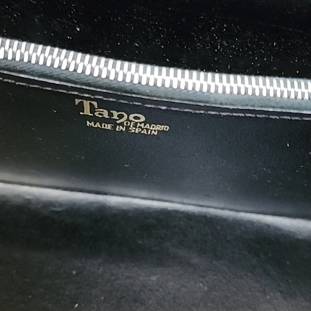 Tano From Madrid Women's Vintage Floral Tapestry Handbag Preowned - Picture 11 of 13